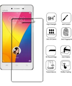 Mobile screen proctector Edge to Edge Temper Glass Screen Protecter, Screen Gurd for Vivo Y51L