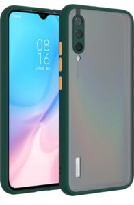 Smoke Cover for MI A3 Translucent shockproof Smoke back cover Smooth rubberized Case Cover For MI A3.