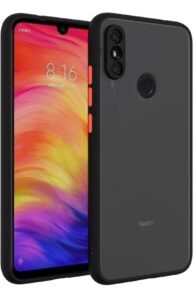 Smoke Cover for MI NOTE 7, NOTE 7s, NOTE 7 pro Translucent shockproof Smoke back cover Smooth rubberized Case Cover For MI NOTE 7, NOTE 7s, NOTE 7 pro.