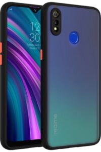 Smoke Cover for Realme 3 Translucent shockproof Smoke back cover Smooth rubberized Case Cover For Realme 3.
