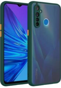 Smoke Cover for Realme 5, Narzo 10 A, Realme 5i Translucent shockproof Smoke back cover Smooth rubberized Case Cover For Realme 5, Narzo 10A, Realme5i.