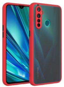 Smoke Cover for Realme 5 pro Translucent shockproof Smoke back cover Smooth rubberized Case Cover For Realme 5pro.