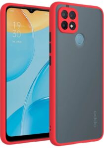 Smoke Cover for OPPO A15, A15s Translucent shockproof Smoke back cover Smooth rubberized Case Cover For OPPO A15, A15s.