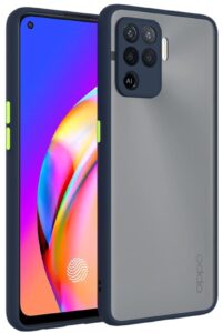 Smoke Cover for OPPO F19 pro Translucent shockproof Smoke back cover Smooth rubberized Case Cover For OPPO F19 pro.