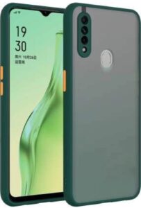 Smoke Cover for OPPO A31 Translucent shockproof Smoke back cover Smooth rubberized Case Cover For  OPPO A31.