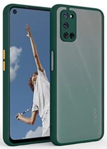 Smoke Cover for OPPO A52, A72 Translucent shockproof Smoke back cover Smooth rubberized Case Cover For OPPO A52, A72.
