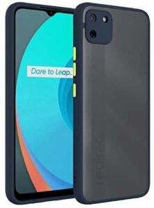 Smoke Cover for Realme C11 Translucent shockproof Smoke back cover Smooth rubberized Case Cover For  Realme C11.