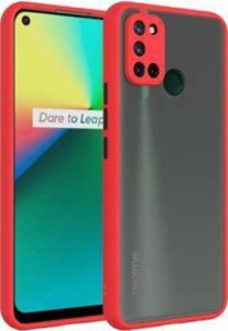 Smoke Cover for Realme 7i , C17 Translucent shockproof Smoke back cover Smooth rubberized Case Cover For  Realme 7i ,C17.