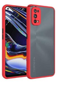 Smoke Cover for Realme 7 pro Translucent shockproof Smoke back cover Smooth rubberized Case Cover For  Realme 7 pro.
