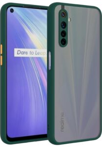 Smoke Cover for Realme 6, 6i, 6 pro Translucent shockproof Smoke back cover Smooth rubberized Case Cover For  Realme 6, 6i, 6 pro.