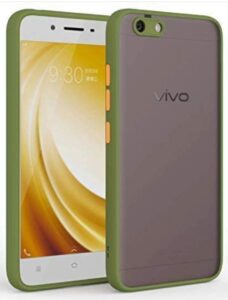 Smoke Cover for VIVO Y55s Translucent shockproof Smoke back cover Smooth rubberized Case Cover For VIVO Y55s.