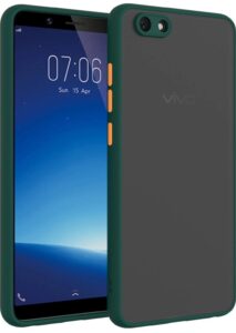 Smoke Cover for VIVO Y55s Translucent shockproof Smoke back cover Smooth rubberized Case Cover For VIVO Y55s.