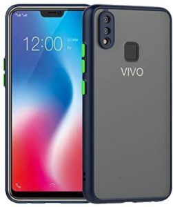 Smoke Cover for VIVO Y83 pro , V9 Translucent shockproof Smoke back cover Smooth rubberized Case Cover For VIVO Y83 pro, V9.