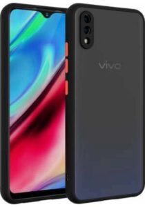 Smoke Cover for VIVO V11 Pro Translucent shockproof Smoke back cover Smooth rubberized Case Cover For VIVO V11 Pro.