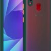 Smoke Cover for VIVO V11 Translucent shockproof Smoke back cover Smooth rubberized Case Cover For VIVO V11 .