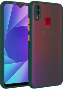 Smoke Cover for VIVO V11 Translucent shockproof Smoke back cover Smooth rubberized Case Cover For VIVO V11 .