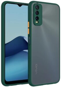 Smoke Cover for VIVO Y20, Y20i, Y20s, Y12s Translucent shockproof Smoke back cover Smooth rubberized Case Cover For VIVO Y20, Y20i, Y20s, Y12s.