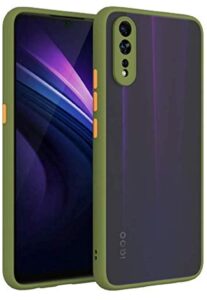 Smoke Cover for VIVO S1,Z1x Translucent shockproof Smoke back cover Smooth rubberized Case Cover For VIVO S1 , Z1x.