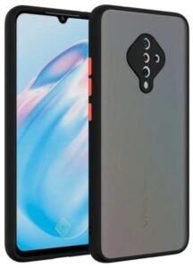 Smoke Cover for VIVO S1 pro Translucent shockproof Smoke back cover Smooth rubberized Case Cover For VIVO S1pro.