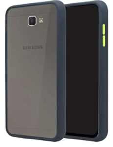Smoke Cover for Samsung Galaxy J7 prime Translucent shockproof Smoke back cover Smooth rubberized Case Cover For Samsung Galaxy J7prime.
