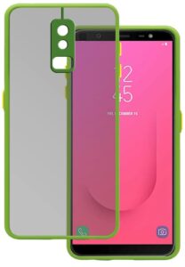 Smoke Cover for Samsung Galaxy J8, A6+  Translucent shockproof Smoke back cover Smooth rubberized Case Cover For Samsung Galaxy J8, A6 plus.