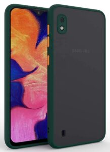 Smoke Cover for Samsung Galaxy A10 Translucent shockproof Smoke back cover Smooth rubberized Case Cover For Samsung Galaxy A10.