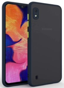 Smoke Cover for Samsung Galaxy A10 Translucent shockproof Smoke back cover Smooth rubberized Case Cover For Samsung Galaxy A10.