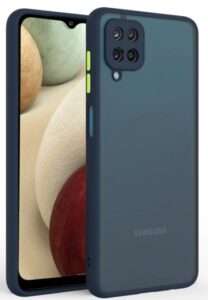 Smoke Cover for Samsung Galaxy  A12, M12, F12 Translucent shockproof Smoke back cover Smooth rubberized Case Cover For Samsung Galaxy A12, M12, F12.