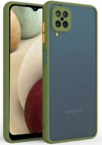 Smoke Cover for Samsung Galaxy  A62 Translucent shockproof Smoke back cover Smooth rubberized Case Cover For Samsung Galaxy A62 .