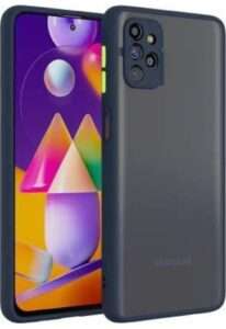 Smoke Cover for Samsung Galaxy  A52 Translucent shockproof Smoke back cover Smooth rubberized Case Cover For Samsung Galaxy A52.