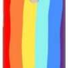 Rainbow Back Cover for MI 6 Rainbow Printed Back Cover Slimfit Case Cover For  Redmi 6 .