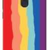 Rainbow Back Cover for MI NOTE 5 Rainbow Printed Back Cover Slimfit Case Cover For  Redmi NOTE 5.