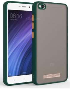 Smoke Cover for REDMI 5a Translucent shockproof Smoke back cover Smooth rubberized Case Cover For REDMI 5a.