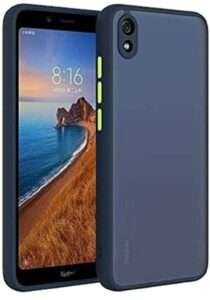 Smoke Cover for REDMI 7a Translucent shockproof Smoke back cover Smooth rubberized Case Cover For REDMI 7a .