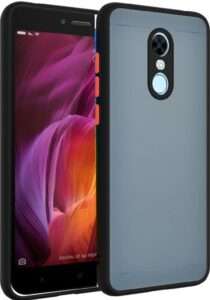 Smoke Cover for REDMI Note 4 Translucent shockproof Smoke back cover Smooth rubberized Case Cover For REDMI Note 4 .