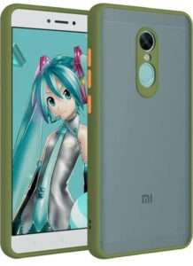 Smoke Cover for REDMI 5 Translucent shockproof Smoke back cover Smooth rubberized Case Cover For REDMI 5 .