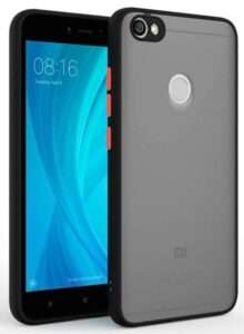Smoke Cover for REDMI Y1 Translucent shockproof Smoke back cover Smooth rubberized Case Cover For REDMI Y1.