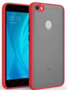 Smoke Cover for REDMI Y1 Translucent shockproof Smoke back cover Smooth rubberized Case Cover For REDMI Y1.