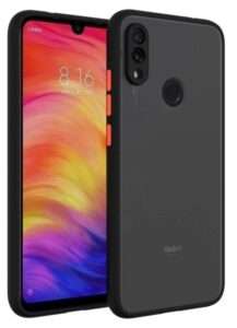 Smoke Cover for REDMI NOTE 7, 7PRO, 7S Translucent shockproof Smoke back cover Smooth rubberized Case Cover For REDMI NOTE 7, 7PRO, 7S .