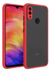 Smoke Cover for REDMI NOTE 7, 7PRO, 7S Translucent shockproof Smoke back cover Smooth rubberized Case Cover For REDMI NOTE 7, 7PRO, 7S .