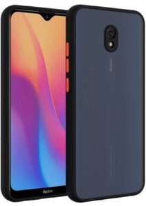Smoke Cover for REDMI 8A Translucent shockproof Smoke back cover Smooth rubberized Case Cover For REDMI 8A .
