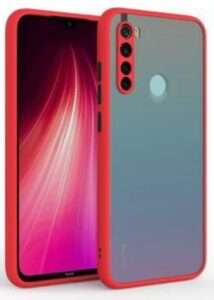Smoke Cover for REDMI NOTE 8 Translucent shockproof Smoke back cover Smooth rubberized Case Cover For REDMI NOTE 8 .