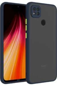 Smoke Cover for REDMI 9, 9C Translucent shockproof Smoke back cover Smooth rubberized Case Cover For REDMI 9, 9C .