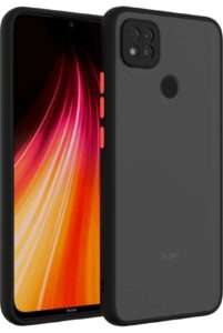 Smoke Cover for REDMI 9, 9C Translucent shockproof Smoke back cover Smooth rubberized Case Cover For REDMI 9, 9C .