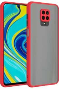 Smoke Cover for REDMI NOTE 9pro, Poco M2 pro Translucent shockproof Smoke back cover Smooth rubberized Case Cover For REDMI NOTE 9 pro, Poco M2 pro .