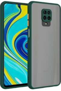Smoke Cover for REDMI NOTE 9pro, Poco M2 pro Translucent shockproof Smoke back cover Smooth rubberized Case Cover For REDMI NOTE 9 pro, Poco M2 pro .