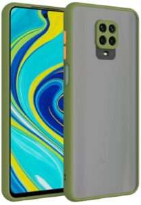 Smoke Cover for REDMI NOTE 9pro, Poco M2 pro Translucent shockproof Smoke back cover Smooth rubberized Case Cover For REDMI NOTE 9 pro, Poco M2 pro .