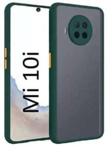 Smoke Cover for REDMI 10i Translucent shockproof Smoke back cover Smooth rubberized Case Cover For REDMI 10i .