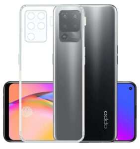 Transparent Cover for OPPO F19 Pro Translucent shockproof back cover Soft Silicon Case Cover For OPPO F19 Pro .