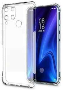 Transparent Cover for REALME C15, C12 Translucent shockproof back cover Soft Silicon Case Cover For REALME C15, C12.